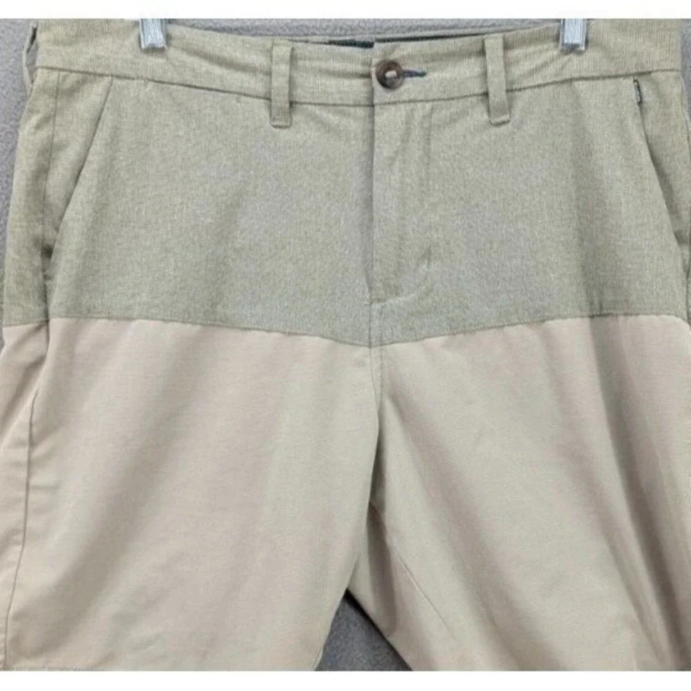 Billabong Submersibles Chino Surf Shorts Mens 33 Colorblock Swim Walking Stretch